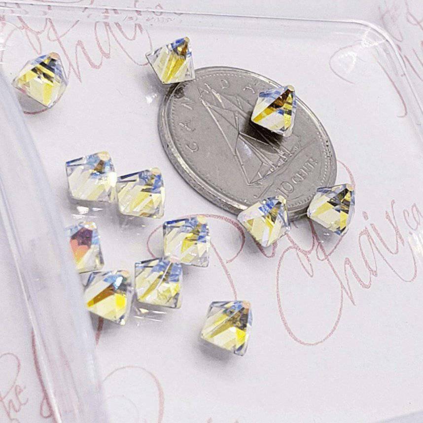 Crystal AB, Shape 5 by thePINKchair - thePINKchair.ca - Rhinestone - thePINKchair nail studio