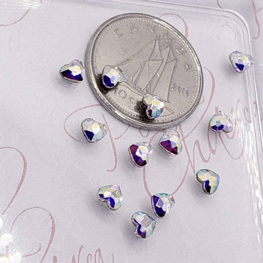 Crystal AB, Shape 6 by thePINKchair - thePINKchair.ca - Rhinestone - thePINKchair nail studio