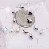 Crystal AB, Shape 8 by thePINKchair - thePINKchair.ca - Rhinestone - thePINKchair nail studio