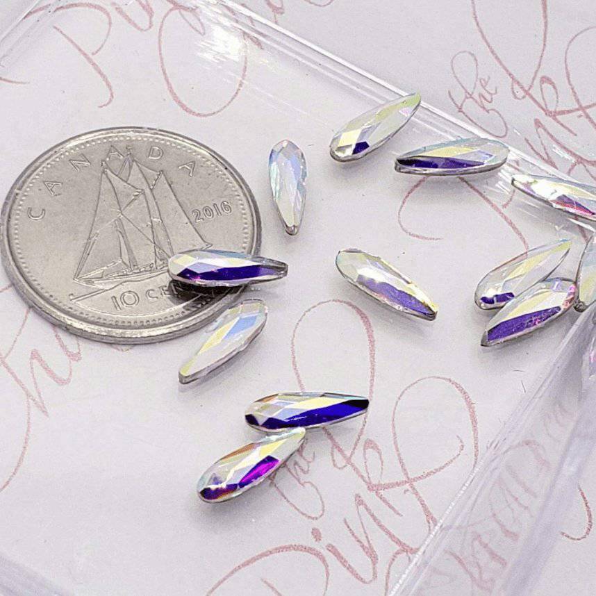 Crystal AB, Shape 9 by thePINKchair - thePINKchair.ca - Rhinestone - thePINKchair nail studio