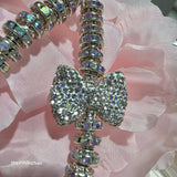 Crystal Bow Wristlet/keychain - thePINKchair.ca - swag - thePINKchair.ca