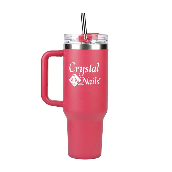 Crystal Nails Stainless 40oz. Tumbler - thePINKchair.ca - swag - Crystal Nails/Elite Cosmetix USA
