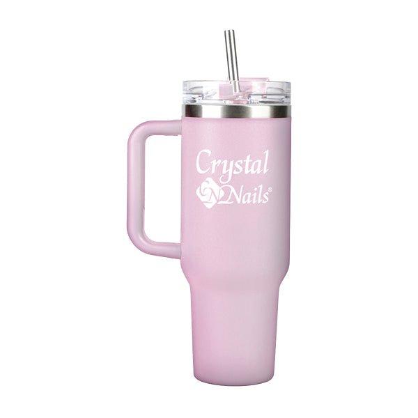 Crystal Nails Stainless 40oz. Tumbler - thePINKchair.ca - swag - Crystal Nails/Elite Cosmetix USA