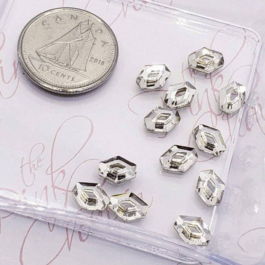 Crystal, Shape 1 by thePINKchair - thePINKchair.ca - Rhinestone - thePINKchair nail studio