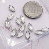 Crystal, Shape 11 by thePINKchair - thePINKchair.ca - Rhinestone - thePINKchair nail studio