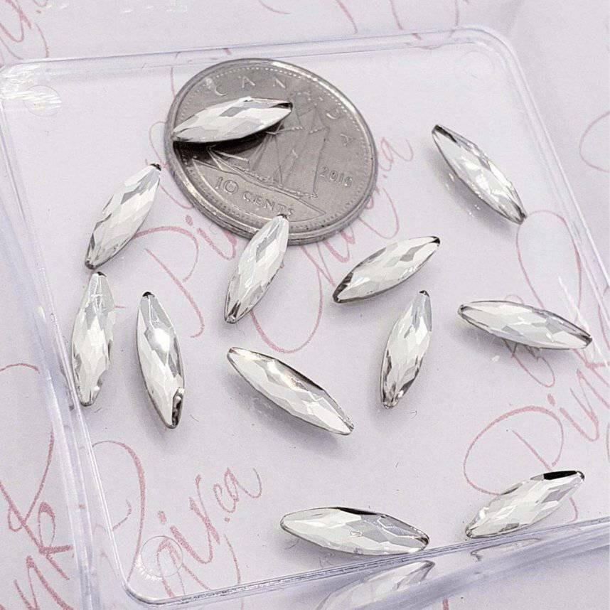 Crystal, Shape 16 by thePINKchair - thePINKchair.ca - Rhinestone - thePINKchair nail studio