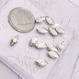 Crystal, Shape 18 by thePINKchair - thePINKchair.ca - Rhinestone - thePINKchair nail studio