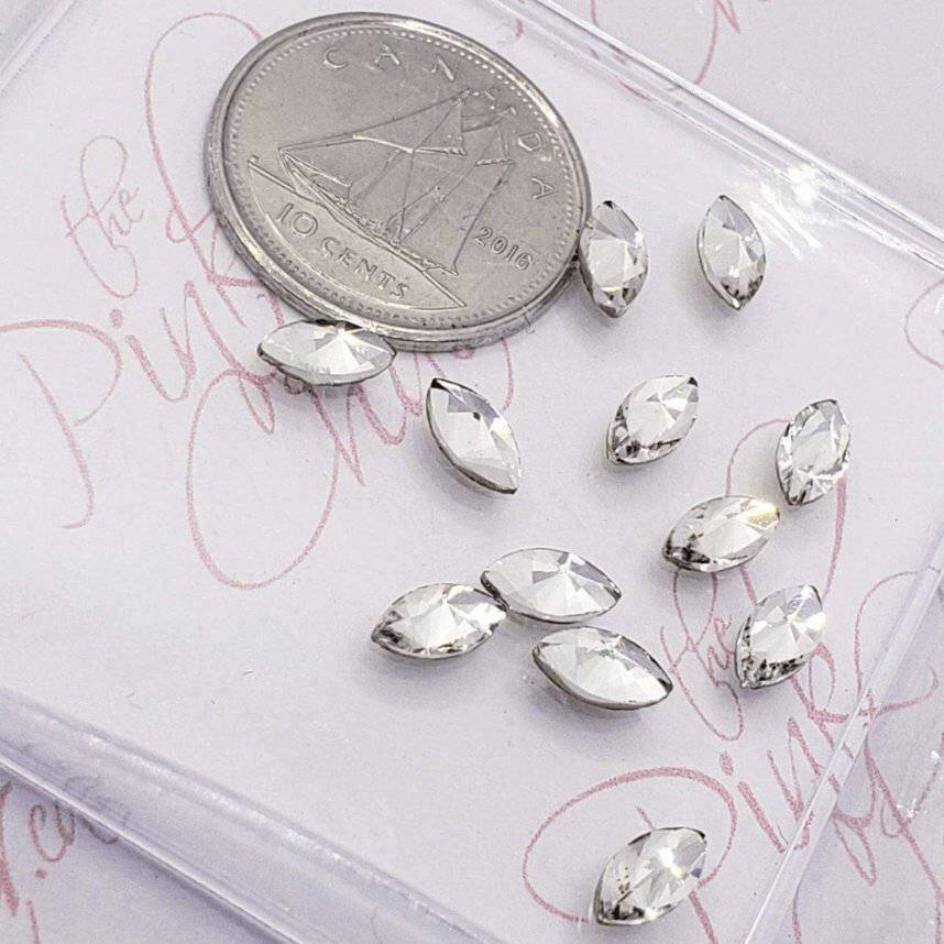 Crystal, Shape 19 by thePINKchair - thePINKchair.ca - Rhinestone - thePINKchair nail studio