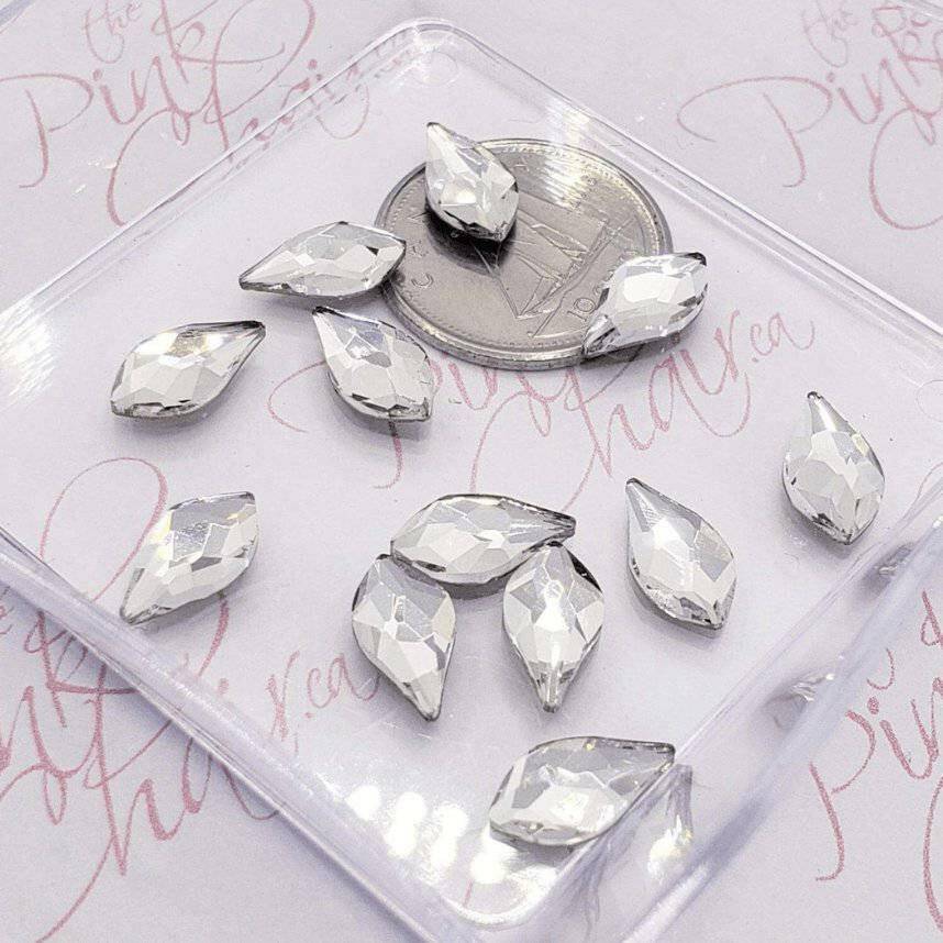 Crystal, Shape 2 by thePINKchair - thePINKchair.ca - Rhinestone - thePINKchair nail studio