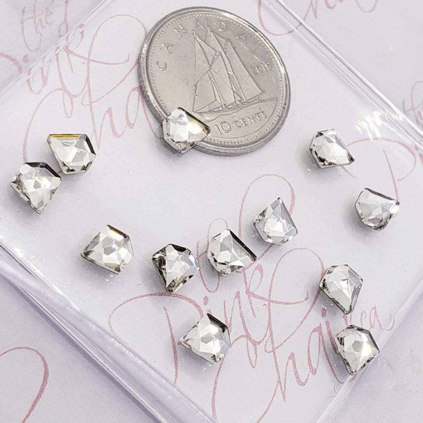 Crystal, Shape 20 by thePINKchair - thePINKchair.ca - Rhinestone - thePINKchair nail studio