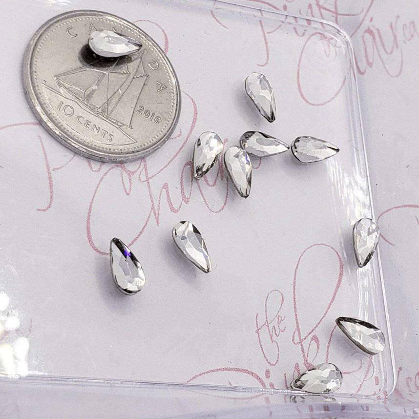 Crystal, Shape 21 by thePINKchair - thePINKchair.ca - Rhinestone - thePINKchair nail studio