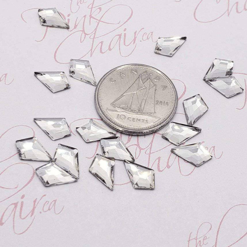 Crystal, Shape 25 by thePINKchair - thePINKchair.ca - Rhinestone - thePINKchair nail studio