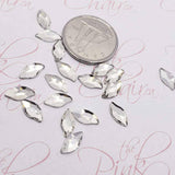 Crystal, Shape 30 by thePINKchair - thePINKchair.ca - Rhinestone - thePINKchair nail studio