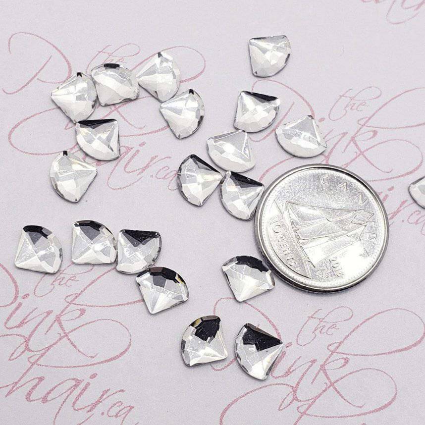Crystal, Shape 31 by thePINKchair - thePINKchair.ca - Rhinestone - thePINKchair nail studio