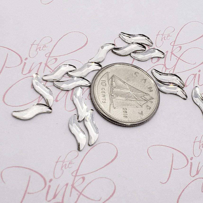 Crystal, Shape 33 by thePINKchair - thePINKchair.ca - Rhinestone - thePINKchair nail studio