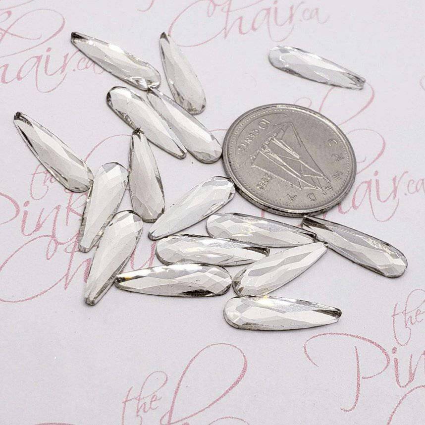 Crystal, Shape 34 by thePINKchair - thePINKchair.ca - Rhinestone - thePINKchair nail studio
