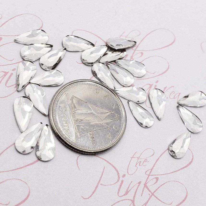 Crystal, Shape 35 by thePINKchair - thePINKchair.ca - Rhinestone - thePINKchair nail studio