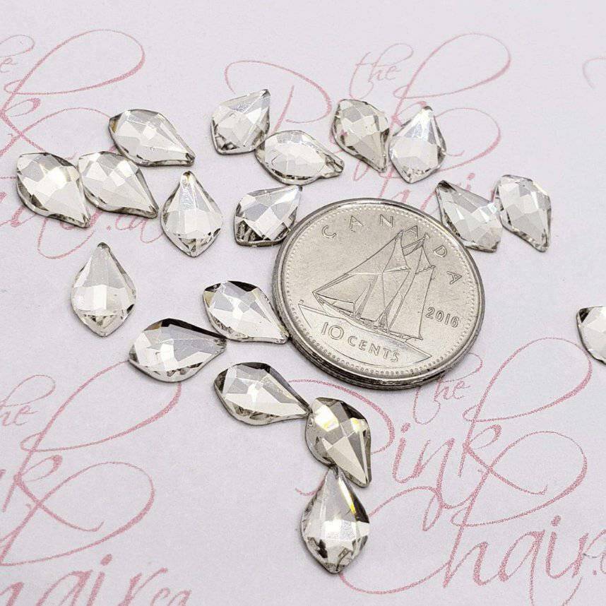 Crystal, Shape 36 by thePINKchair - thePINKchair.ca - Rhinestone - thePINKchair nail studio