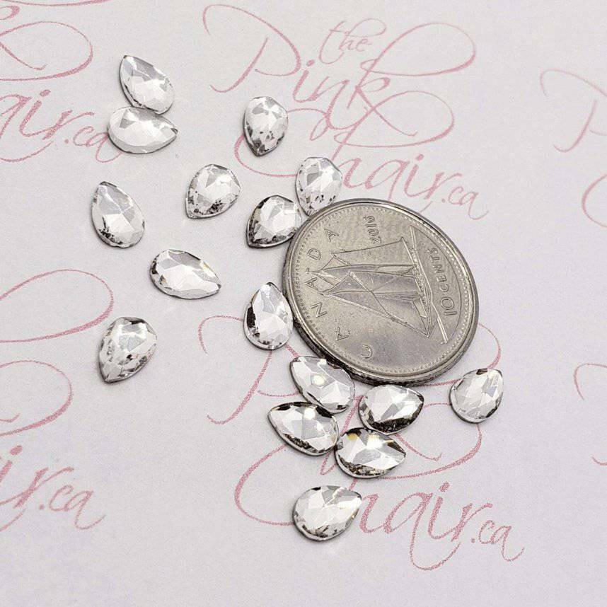 Crystal, Shape 38 by thePINKchair - thePINKchair.ca - Rhinestone - thePINKchair nail studio