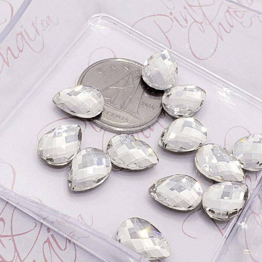 Crystal, Shape 4 by thePINKchair - thePINKchair.ca - Rhinestone - thePINKchair nail studio