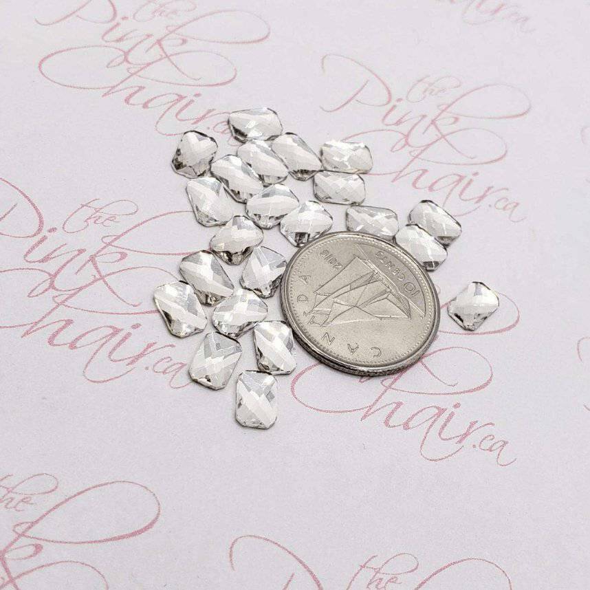 Crystal, Shape 41 by thePINKchair - thePINKchair.ca - Rhinestone - thePINKchair nail studio