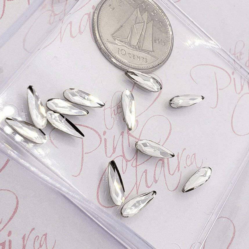 Crystal, Shape 9 by thePINKchair - thePINKchair.ca - Rhinestone - thePINKchair nail studio