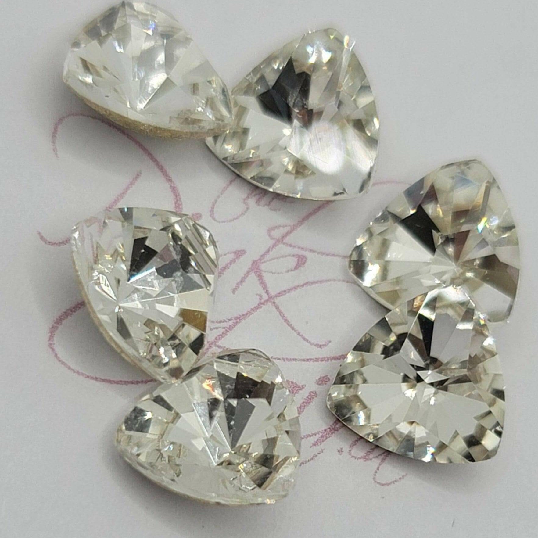 Crystal, Trilliant (10mm/6pcs) - thePINKchair.ca - Rhinestone - thePINKchair nail studio