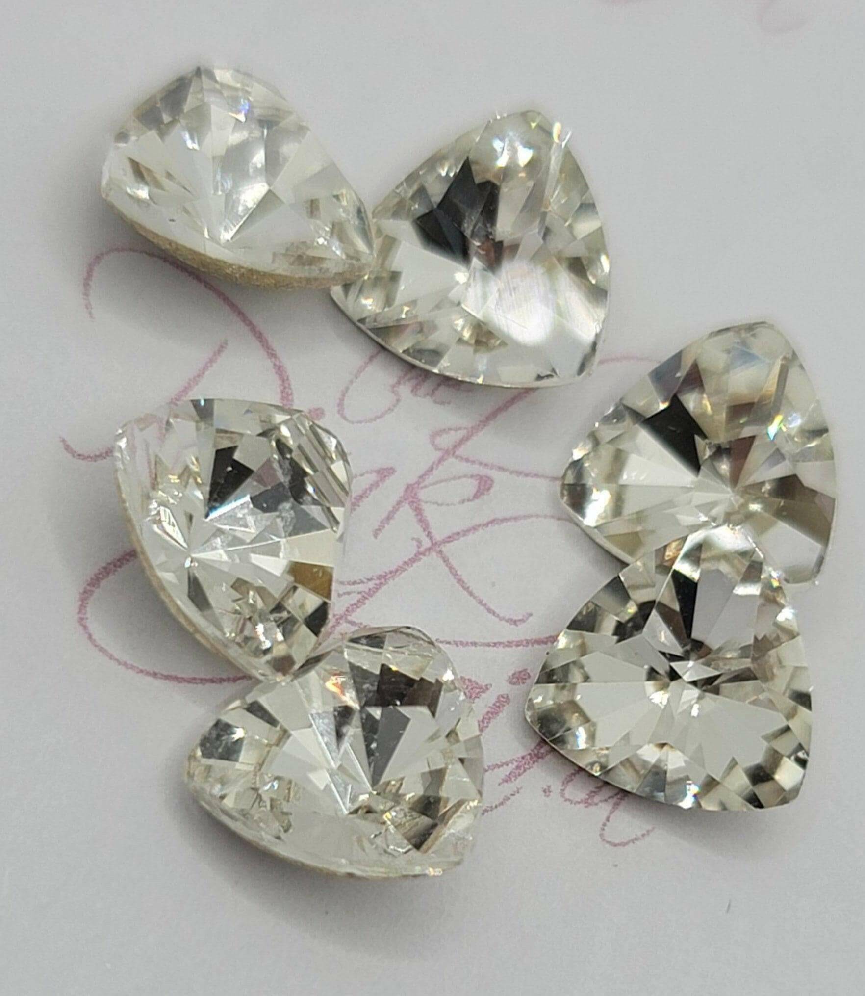 Crystal, Trilliant (10mm/6pcs) - thePINKchair.ca - Rhinestone - thePINKchair nail studio