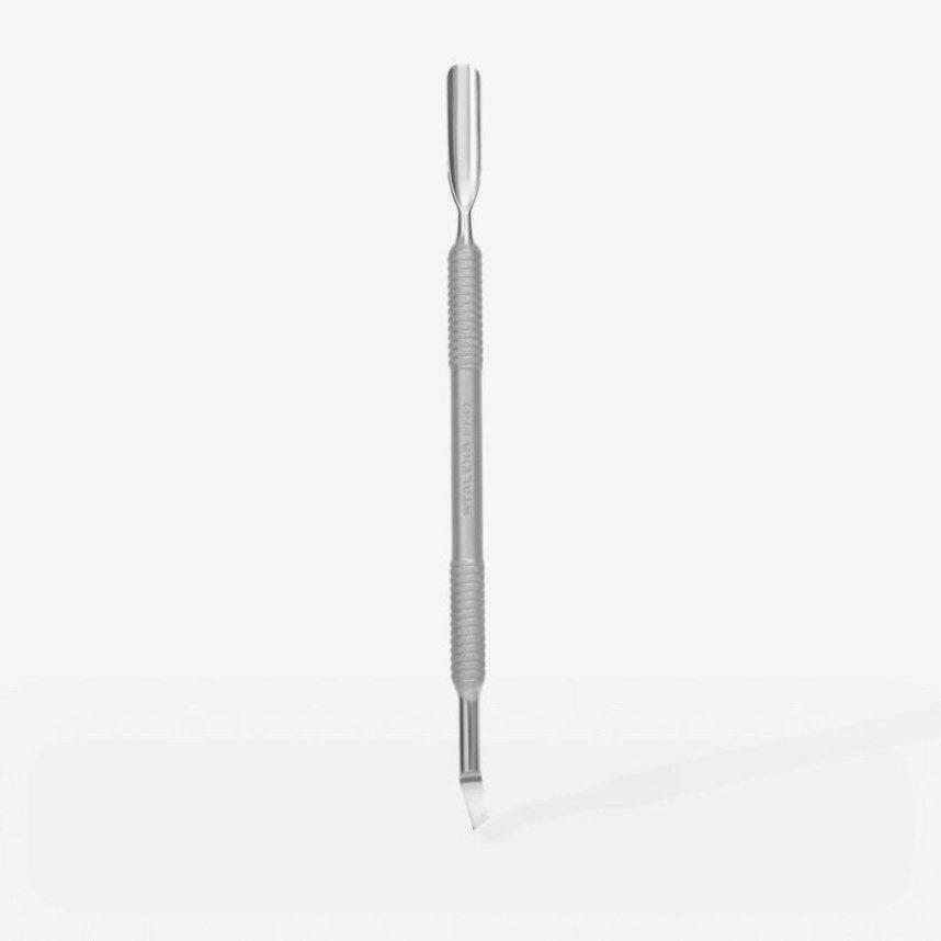 Cuticle Pusher Staleks Pro Smart 50 Type 6 (rounded pusher and bent blade) - thePINKchair.ca