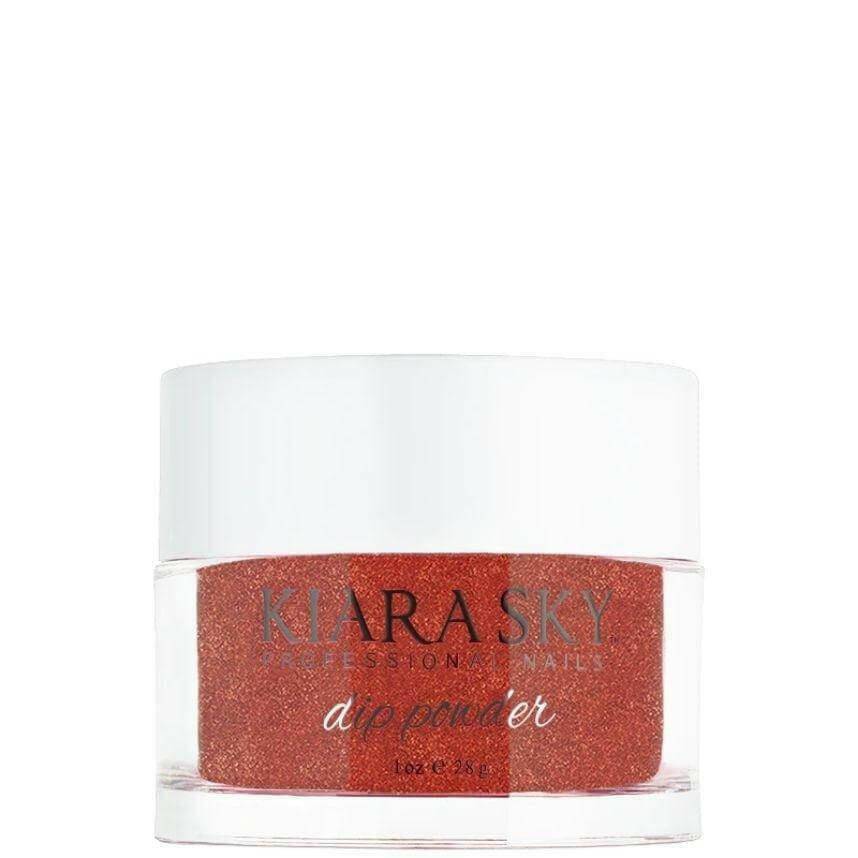 D457, Frosted Pomegranate Dip Powder by Kiara Sky - thePINKchair.ca - Dip Powder - Kiara Sky