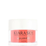 D490, Romantic Coral Dip Powder by Kiara Sky - thePINKchair.ca - Dip Powder - Kiara Sky