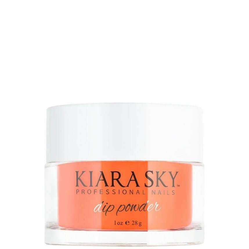 D542, Twizzly Tangerine Dip Powder by Kiara Sky - thePINKchair.ca - Dip Powder - Kiara Sky