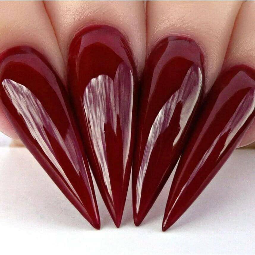 D545, Riyalistic Maroon Dip Powder by Kiara Sky - thePINKchair.ca - Dip Powder - Kiara Sky