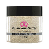 DAC90, White Glaze Acrylic Powder by Glam & Glits - thePINKchair.ca - Coloured Powder - Glam & Glits