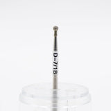 Diamond drill bit D-7/1, size 2.5x2.3 mm.