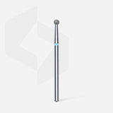 Diamond Nail Drill Bit, “Ball” (blue + 2.7mm head) - thePINKchair.ca - efile bit - Staleks