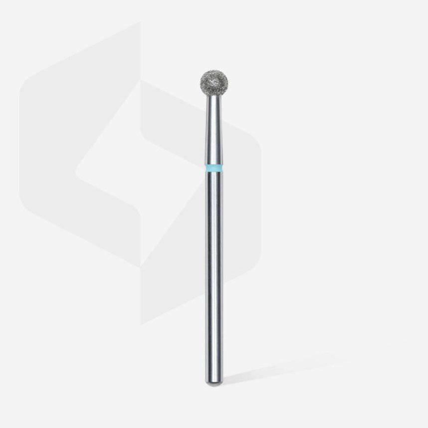 Diamond Nail Drill Bit, “Ball” (blue + 3.5mm head) - thePINKchair.ca - efile bit - Staleks