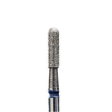 Diamond nail drill bit, rounded "cylinder", blue - 23 mm by Egoista