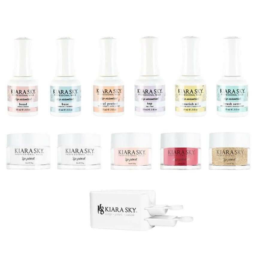 Dip Powder Kit for Starters (COLOUR) by Kiara Sky - thePINKchair.ca - Dip Powder - Kiara Sky
