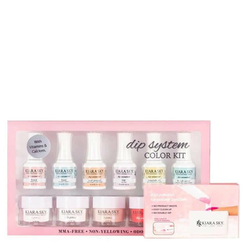 Dip Powder Kit for Starters (COLOUR) by Kiara Sky - thePINKchair.ca - Dip Powder - Kiara Sky
