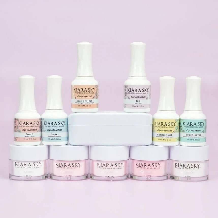 Dip Powder Kit for Starters (FRENCH) by Kiara Sky - thePINKchair.ca - Dip Powder - Kiara Sky