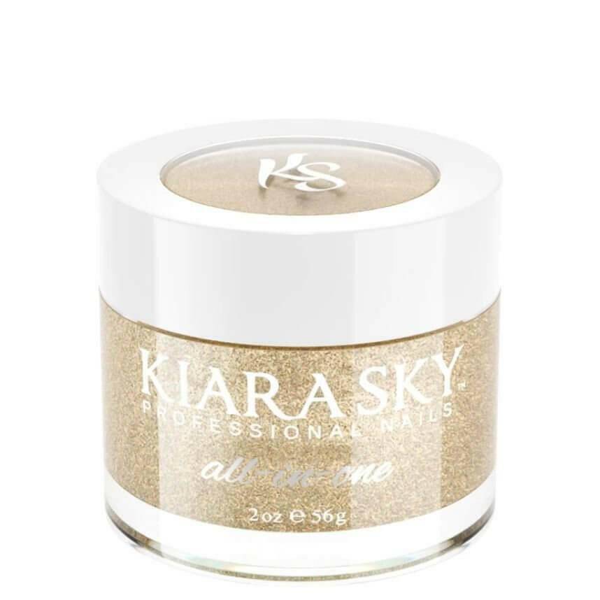 DM5017, Dripping in Gold All - in - One Powder by Kiara Sky - thePINKchair.ca - Coloured Powder - Kiara Sky