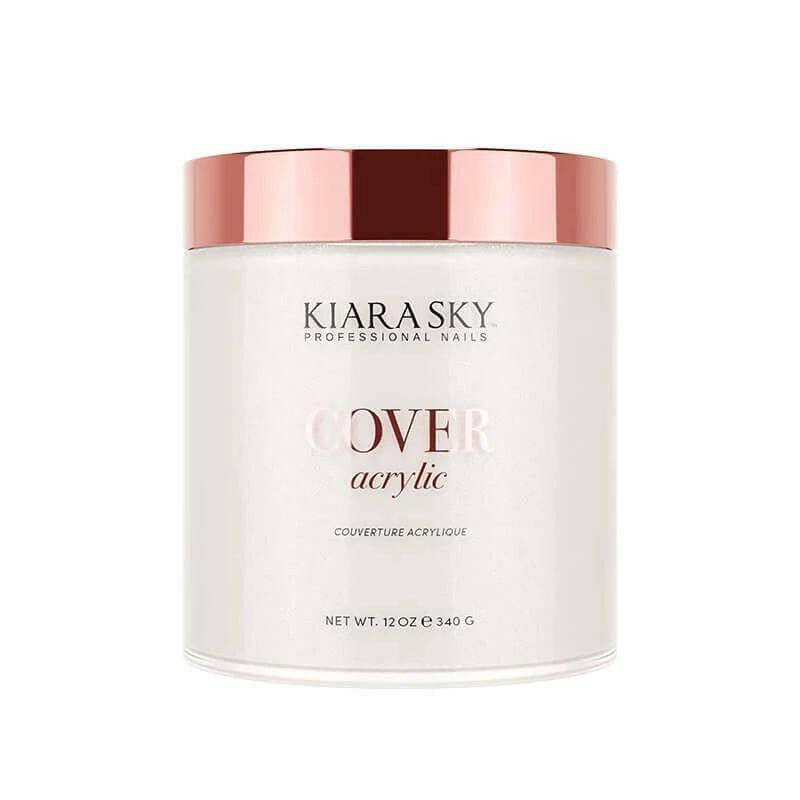 DMCV016, Glistening Snow (COVER POWDER) by Kiara Sky - thePINKchair.ca - Acrylic Powder - Kiara Sky