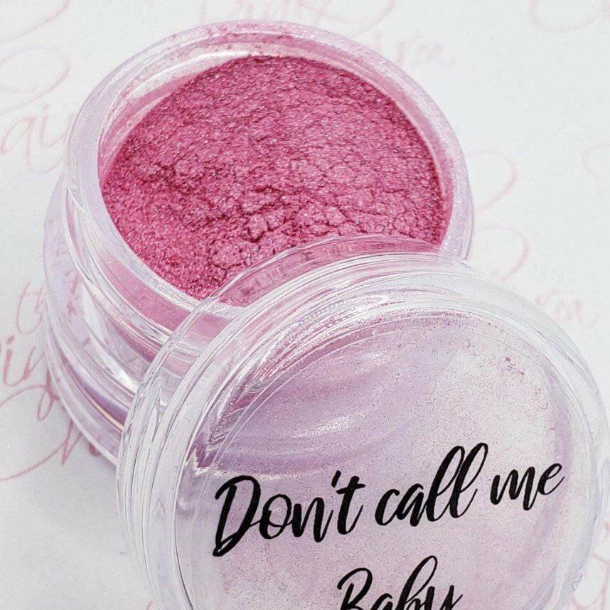 Don't Call Me Baby, Pigment by thePINKchair - thePINKchair.ca - Nail Art - thePINKchair nail studio