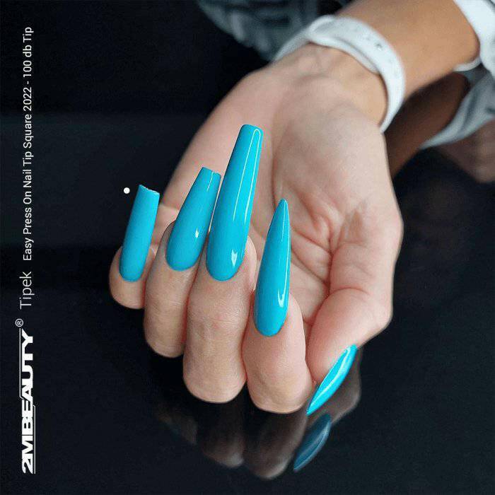 Easy Press on Square Nail Tip *MATTE* (120PCS) by 2MBEAUTY - thePINKchair.ca - Tips - 2Mbeauty