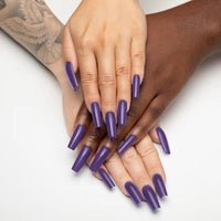 Eggplant Emoji - 336 - thePINKchair.ca - gel polish - Apres