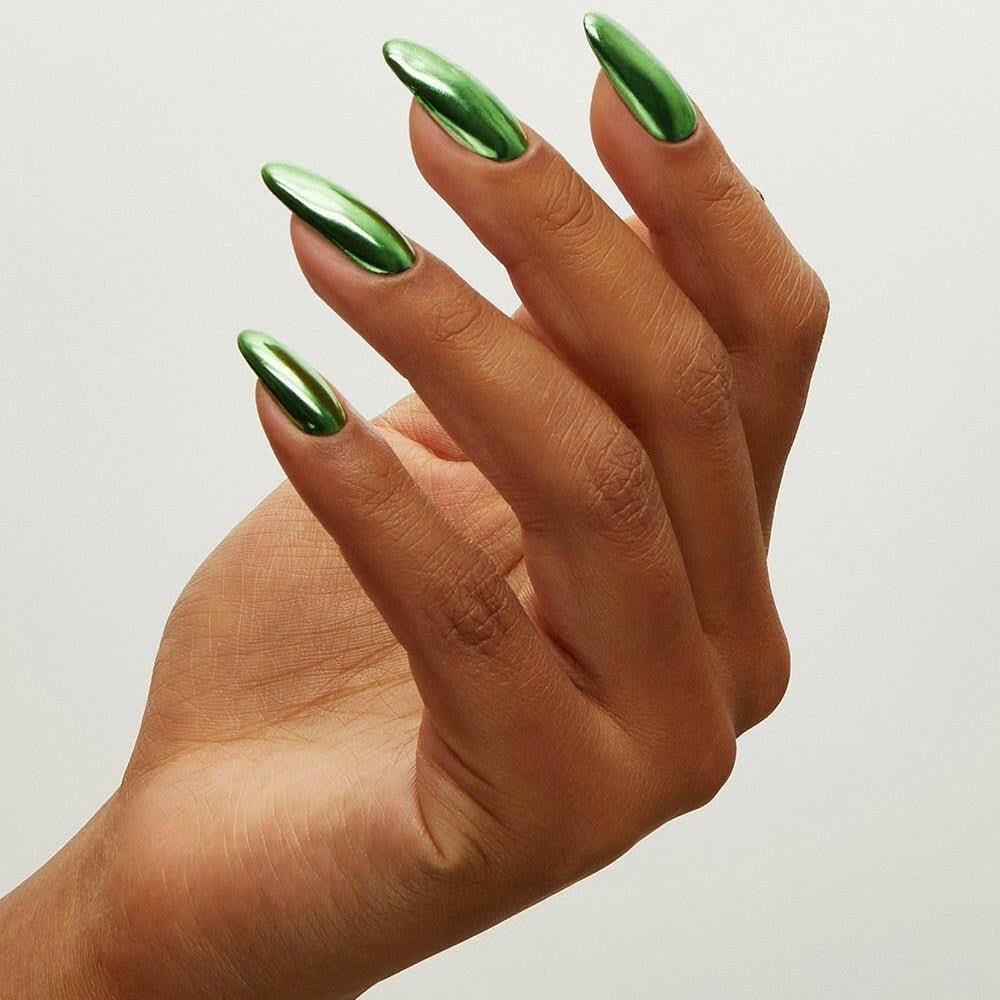 Emerald Chrome Pigment - thePINKchair.ca - Nail Art - the GEL bottle