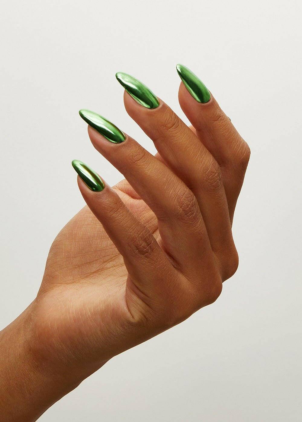 Emerald Chrome Pigment - thePINKchair.ca - Nail Art - the GEL bottle