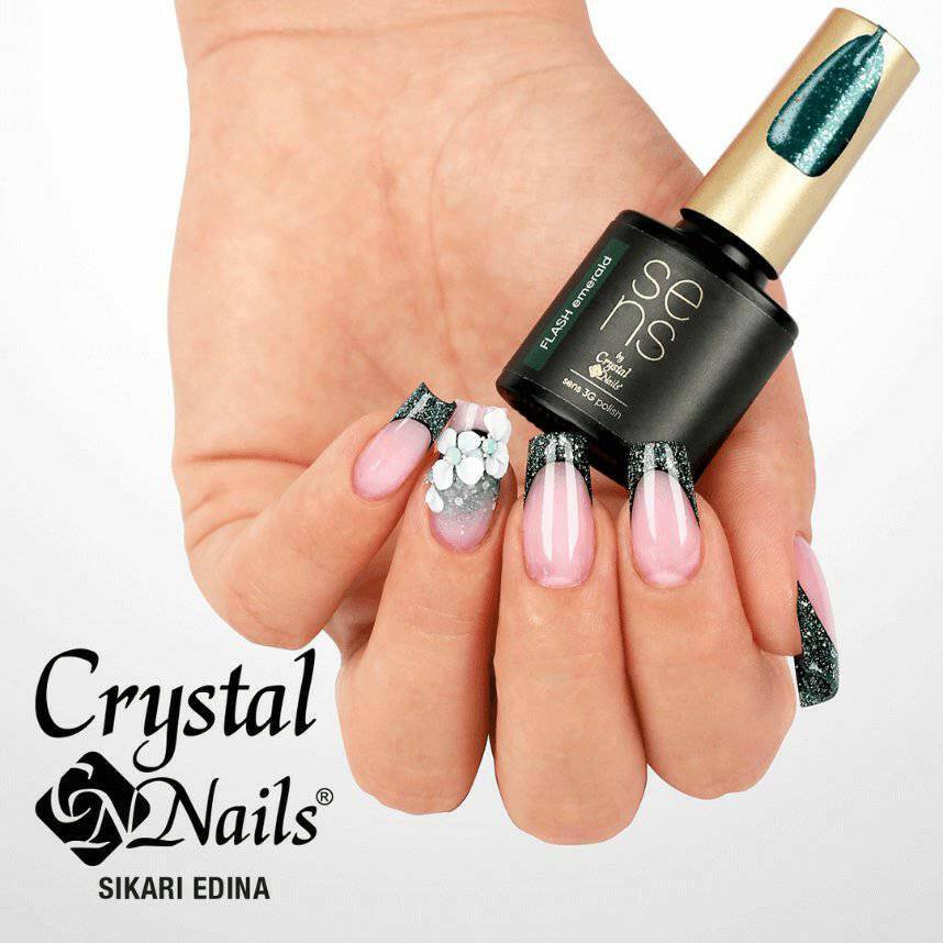 Emerald Flash SENS Gel Polish - thePINKchair.ca - Gel Polish - Crystal Nails/Elite Cosmetix USA