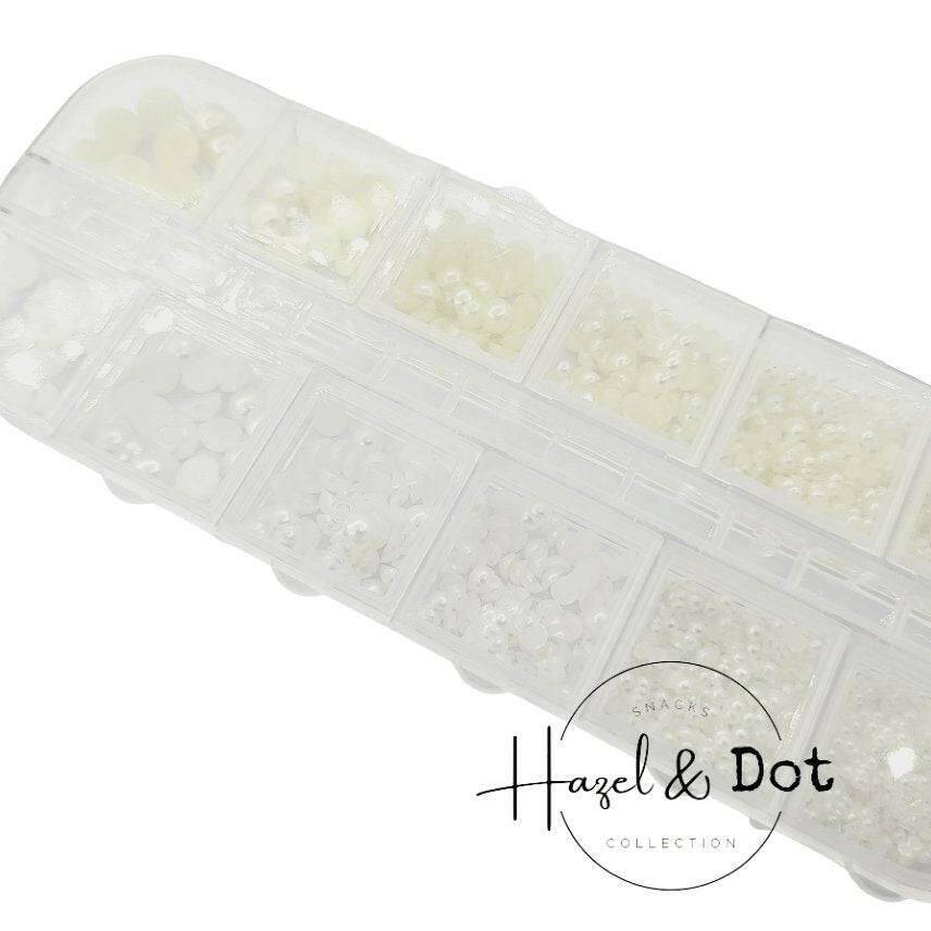 Extra Pearly Whites by Hazel & Dot - thePINKchair.ca - Nail Art - thePINKchair nail studio